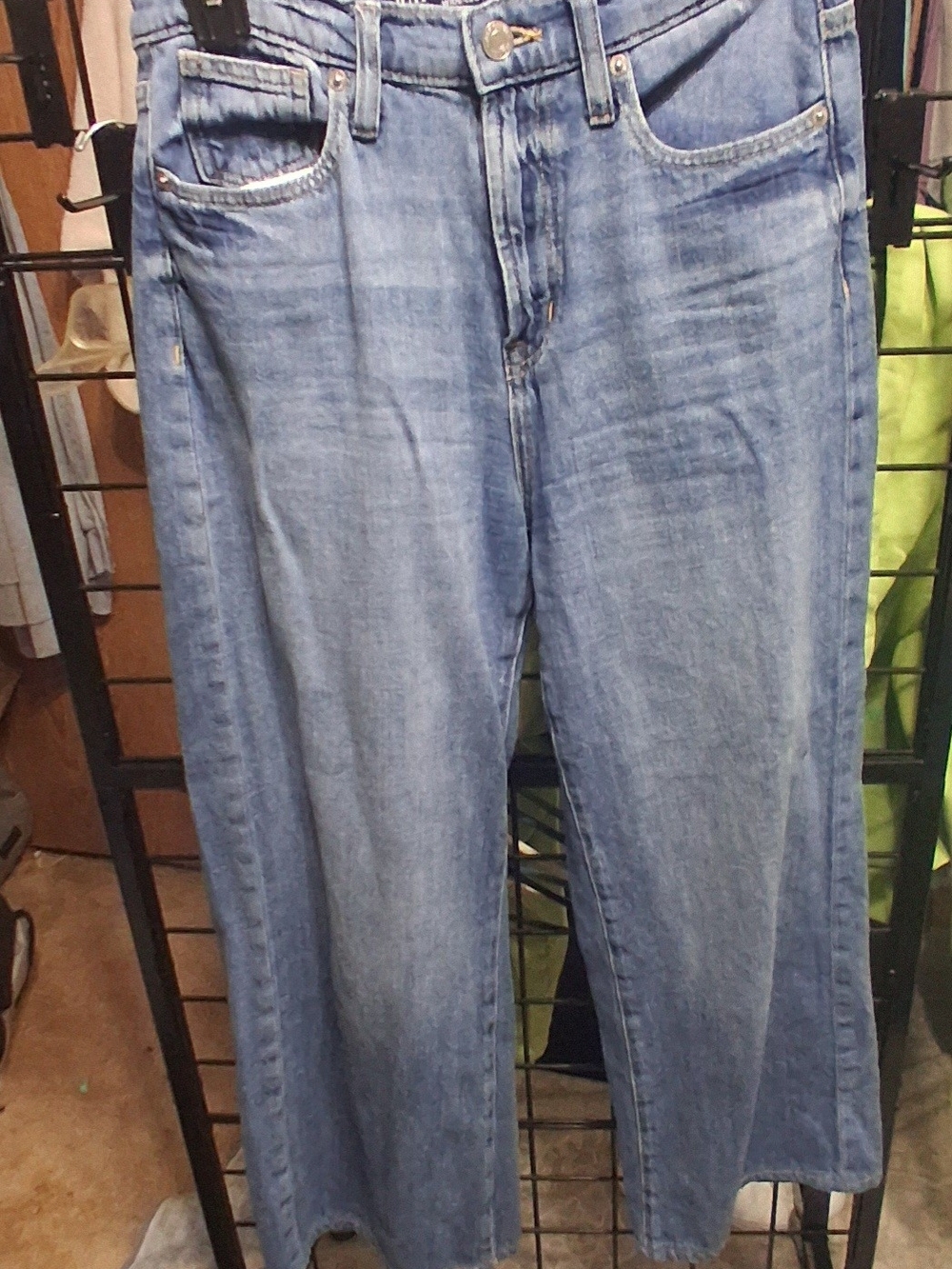 Gap High Rise Wide Leg Denim Jeans